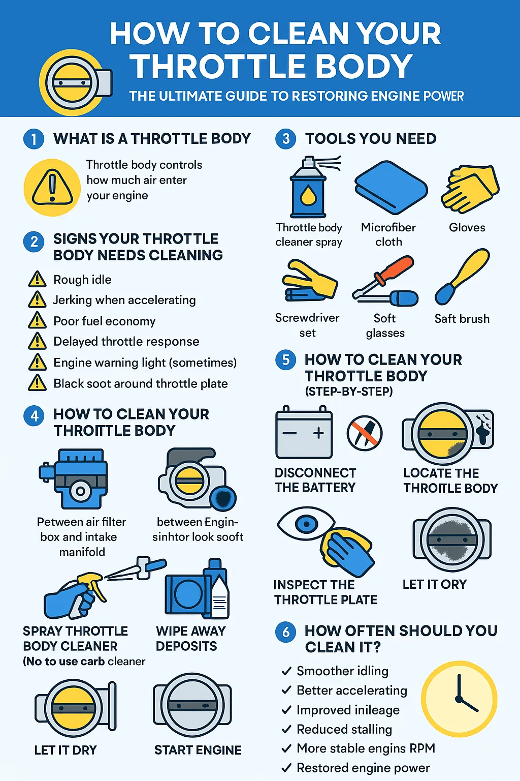 How to Clean Your Throttle Body: The Ultimate Guide to Restoring Engine Power